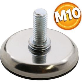 Badem10 Krom M10 Ayder Metal Bingo Mobilya Ayağı