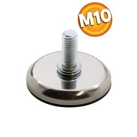Badem10 Krom M10 Ayder Metal Bingo Mobilya Ayağı