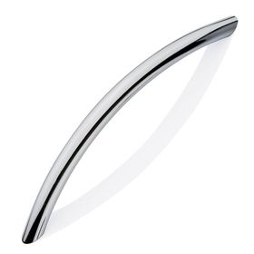 Badem10 Krom Metal 320 mm Malin Mobilya Dolap Kapak Çekmece Kulbu