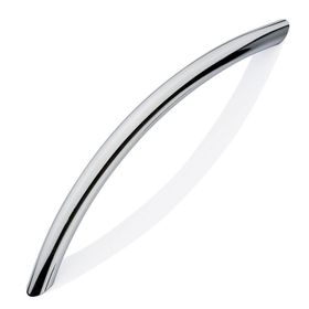 Badem10 Krom Metal 320 mm Malin Mobilya Dolap Kapak Çekmece Kulbu