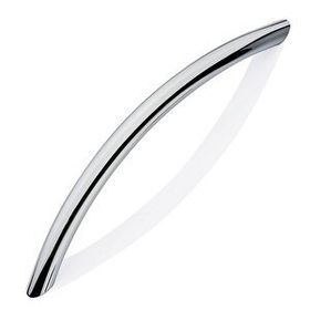 Badem10 Krom Metal 320 mm Malin Mobilya Dolap Kapak Çekmece Kulbu