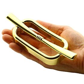 Badem10 Küçük Zümre Çekmece Mutfak Kapak Dolap 96 mm Gold Sert Plastik Kulp
