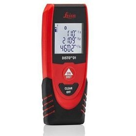 Badem10 Leica Disto D1 Bluetooth'Lu Lazer Metre 40 Metre (Kırmızı)