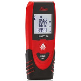 Badem10 Leica Disto D1 Bluetooth'Lu Lazer Metre 40 Metre (Kırmızı)