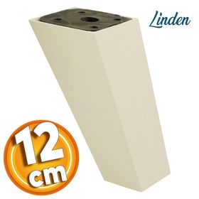 Badem10 Linden Lüks 12 cm Krem Köşeli Baza Mobilya Kanepe Sehpa TV Ünitesi Koltuk Ayağı
