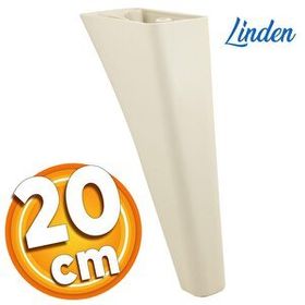 Badem10 Linden Lüks 20 cm Krem Baza Mobilya Kanepe Sehpa TV Ünitesi Koltuk Ayağı