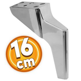 Badem10 Logan Lüks 16 cm Krom Baza Mobilya Kanepe Sehpa TV Ünitesi Koltuk Ayağı