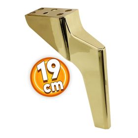 Badem10 Logan Lüks 19 cm Gold Altın Baza Mobilya Kanepe Sehpa TV Ünitesi Koltuk Ayağı
