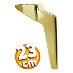 Badem10 Logan Lüks 23 cm Gold Altın Baza Mobilya Kanepe Sehpa TV Ünitesi Koltuk Ayağı