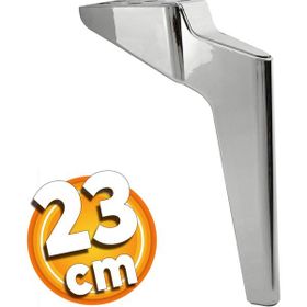 Badem10 Logan Lüks 23 cm Krom Baza Mobilya Kanepe Sehpa TV Ünitesi Koltuk Ayağı