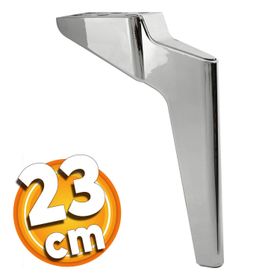 Badem10 Logan Lüks 23 cm Krom Baza Mobilya Kanepe Sehpa TV Ünitesi Koltuk Ayağı