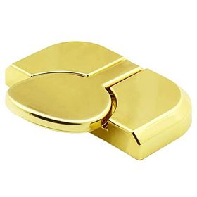 Badem10 Luca Çekmece Dolap Kapak 32 mm Plastik Gold Altın Kulp