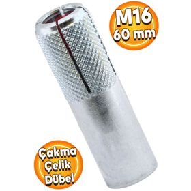 Badem10 M16 Çakma Çelik Dübel