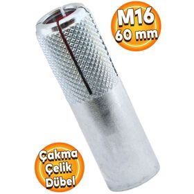 Badem10 M16 Çakma Çelik Dübel