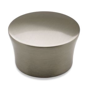Badem10 Mayra Düğme Çekmece Dolap Kapak İnox Metal Kulp