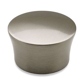 Badem10 Mayra Düğme Çekmece Dolap Kapak İnox Metal Kulp