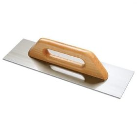 Badem10 Metal Ahşap Sap Sağlam Alçı Mala 50 cm Harç Derz Sıva Yüzey Duvar Düzleştirme Saten Fugas Malası