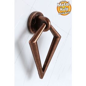 Badem10 Metal Antik Bakır Halka Bafra Sarkaç Dolap Çekmece Kulbu
