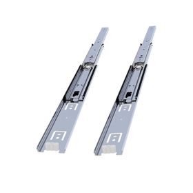 Badem10 Metal En 4.3 cm Uzunluk 45 cm Bilyalı Dolap Çekmece Rayı