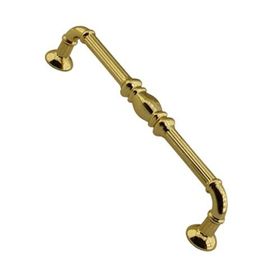 Badem10 Metax Buket Mobilya Mutfak Dolabı Çekmece Dolap Kapak Altın 128 mm Metal Kulp
