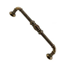 Badem10 Metax Buket Mobilya Mutfak Dolabı Çekmece Dolap Kapak Antik Sarı 128 mm Metal Kulp