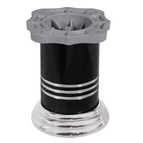 Badem10 Mobilya Kanepe Baza Koltuk Destek Ayağı Ayarlanabilir 10 cm Siyah Metal Ayak