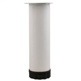 Badem10 Mobilya Kanepe Baza Koltuk Destek Ayağı Ayarlanabilir 15 cm Beyaz Metal Ayak
