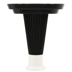 Badem10 Mobilya Kanepe Baza Koltuk Destek Ayağı Ayarlanabilir 15 cm Siyah Metal Ayak