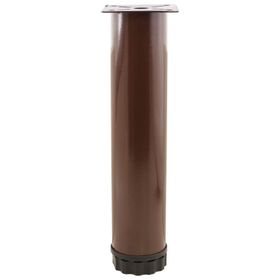 Badem10 Mobilya Kanepe Baza Koltuk Destek Ayağı Ayarlanabilir 20 cm Kahverengi Metal Ayak