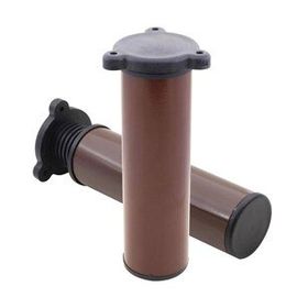 Badem10 Mobilya Kanepe Baza Koltuk Orta Destek Ayağı Ayarlanabilir 15 cm Kahverengi Metal Ayak