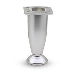 Badem10 Mobilya Kanepe Baza Sehpa Tezgah Ayarlanabilir 10 cm Mat Krom Ayak