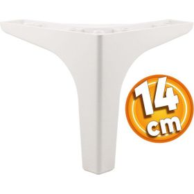 Badem10 Mobilya Koltuk Kanepe Sehpa Puf Ünite 14 cm Beyaz Baza Ayak