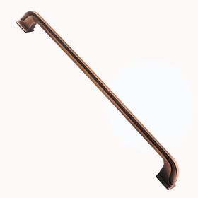 Badem10 Mobilya Mutfak Çekmece Dolap Kapak 224 mm Antik Bakır Metal Kulp