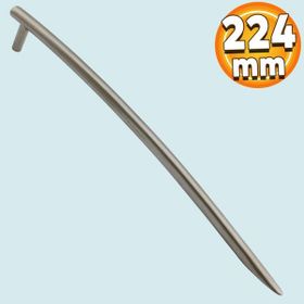 Badem10 Mobilya Mutfak Dolabı Çekmece Dolap Kapak Saten 224 mm Metal Kulp