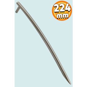 Badem10 Mobilya Mutfak Dolabı Çekmece Dolap Kapak Saten 224 mm Metal Kulp