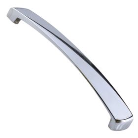 Badem10 Motif Mutfak Çekmece Dolap Kapak Krom 128 mm Metal Kulp