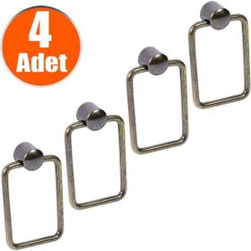Badem10 Nobel Antik Sarı 4 Adet Sarkaç Mobilya Dolap Çekmece Kulbu