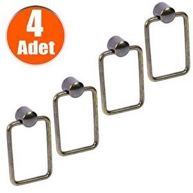 Badem10 Nobel Antik Sarı 4 Adet Sarkaç Mobilya Dolap Çekmece Kulbu