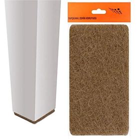 Badem10 Nobel Masa Sandalye Parke Zemin Koruyucu Yapışkanlı Dikdörtgen 240x120 mm Keçe