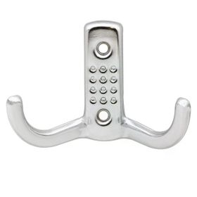 Badem10 Noktalı Askı Portmanto Vestiyer Metal 100 Adet Duvar Dolap Elbise Askısı