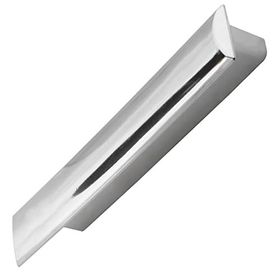Badem10 Notre Çekmece Dolap Kapak Plastik Krom 96 mm Kulp