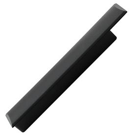 Badem10 Notre Çekmece Dolap Kapak Plastik Siyah 96 mm Kulp