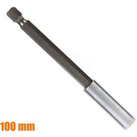 Badem10 Nt Tools 1/4 Manyetik Bits Uzatma 100 mm Vidalama Civata Sıkma Ucu