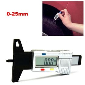 Badem10 NT Tools Dijital LCD Lastik Derinlik Ölçme Kumpası Ntt107 Ölçer