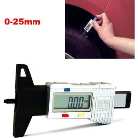 Badem10 NT Tools Dijital LCD Lastik Derinlik Ölçme Kumpası Ntt107 Ölçer