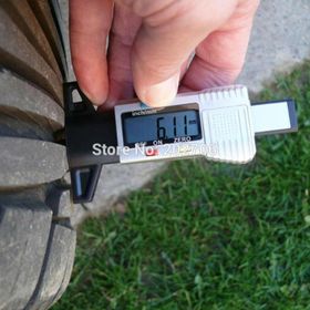 Badem10 NT Tools Dijital LCD Lastik Derinlik Ölçme Kumpası Ntt107 Ölçer
