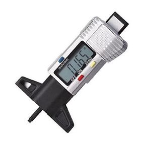 Badem10 NT Tools Dijital LCD Lastik Derinlik Ölçme Kumpası Ntt107 Ölçer
