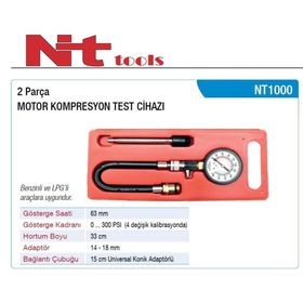 Badem10 Nt Tools Nt1000 Motor Kompresyon 2 Parça Test Cihazı