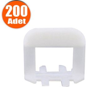 Badem10 One Star 1 mm 200 Adet Seramik Fayans Seviye Tespit Artısı
