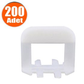 Badem10 One Star 1 mm 200 Adet Seramik Fayans Seviye Tespit Artısı